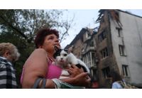 Разрушения след руския терористичен удар