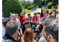 В Русе посрещнаха Жан-Мишел - французинът с трансплантирано сърце от 35 години