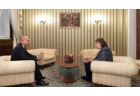 Румен Радев и Наталия Киселова