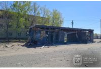 Руски терористичен удар по град Мерефа