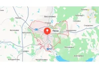 Руският град Пенза на картата