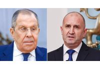 Сергей Лавров и Румен Радев 