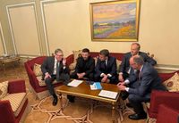 Стармър, Зеленски, Макрон, Туск, Мерц