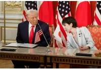 Доналд Тръмп и Санае Такаичи