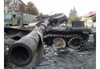 Унищожена руска военна техника в Украйна
