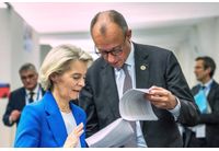 Фон дер Лайен и Мерц