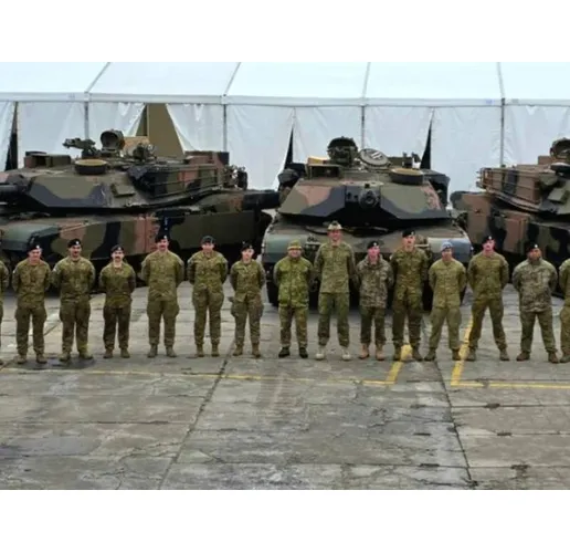Доставените от МО на Австралия танкове Abrams за Украйна