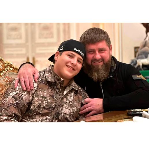 Адам Кадиров и баща ми Рамзан Кадиров