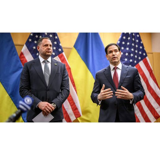 Андрий Ермак и Марко Рубио