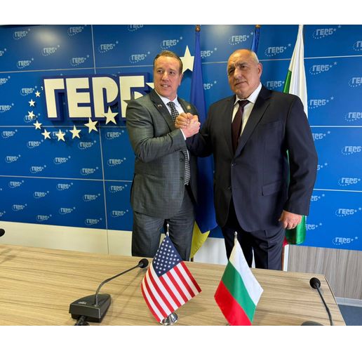 Бойко Борисов и Пат Фалън