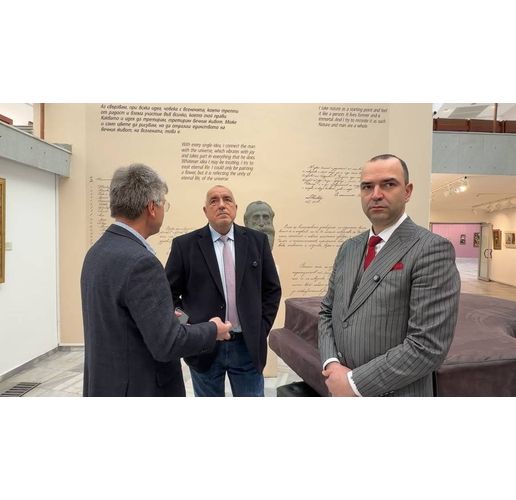 Борисов и кметът на Кюстендил Огнян Атанасов 