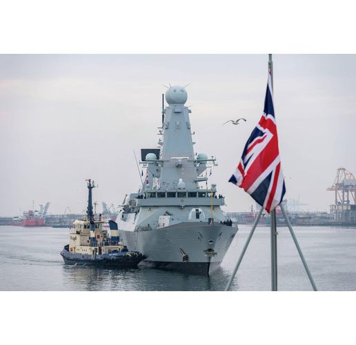 Британски кораб (снимката е илюстративна)