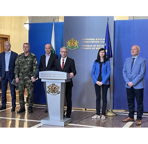 Брифинг след извънредното заседание на МС