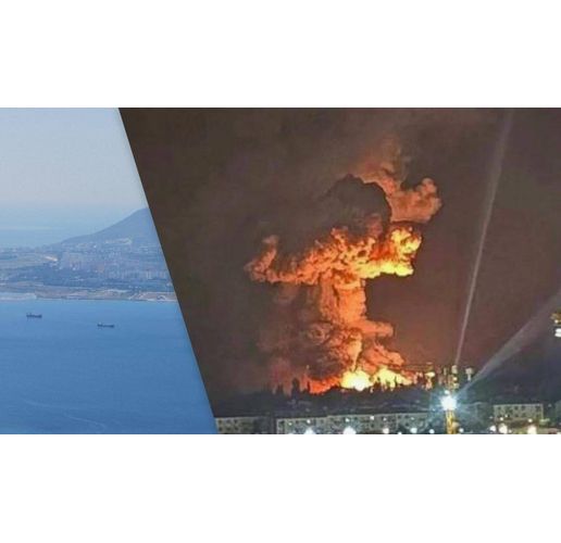 ВСУ удари руската военно-морска база в Новоросийск