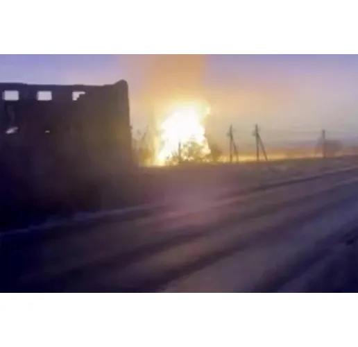 Взрив на газопровода