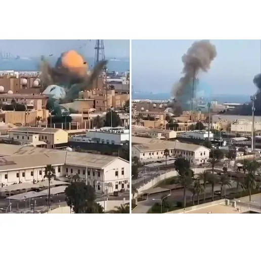 Взривове от удари с ирански дронове