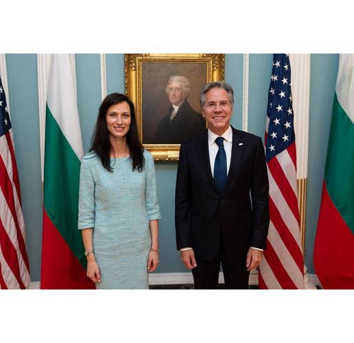Вицепремиерът и министър на външните работи Мария Габриел се срещна с държавния секретар на САЩ Антъни Блинкен