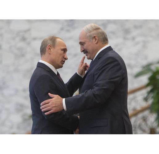 Владимир Путин и Александър Лукашенко