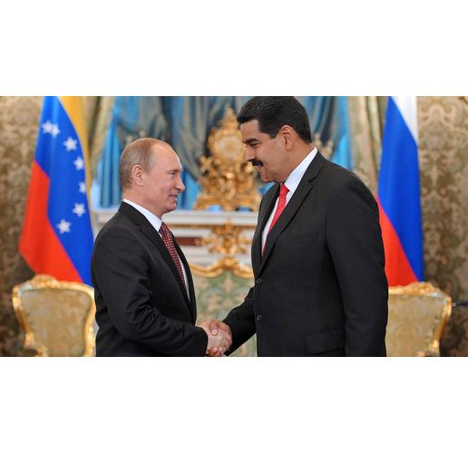 Владимир Путин и Николас Мадуро