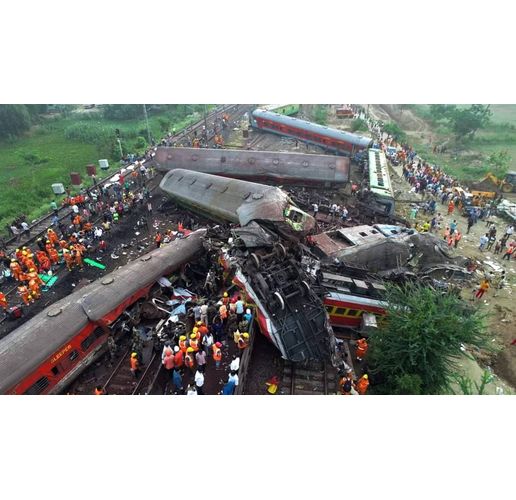 Влаковата катастрофа в Одиша, Индия
