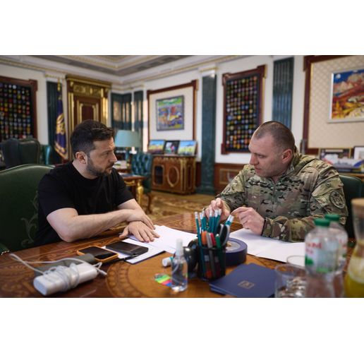 Володимир Зеленски и Василий Малюк