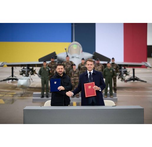 Володимир Зеленски и Еманюел Макрон