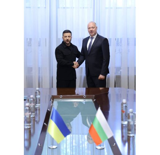 Володимир Зеленски и Росен Желязков