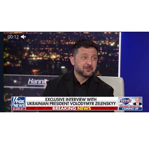 Володимир Зеленски пред Fox News