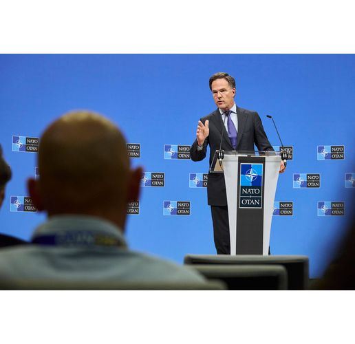Генералният секретар на НАТО Марк Рюте