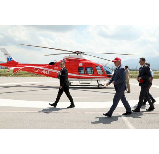 Служебният кабинет отпуска 1 млн. лв. за дооборудване на медицинския хеликоптер