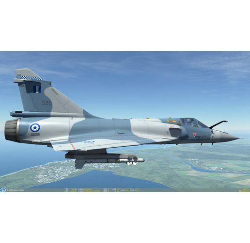 Гръцки самолет Мираж-2000