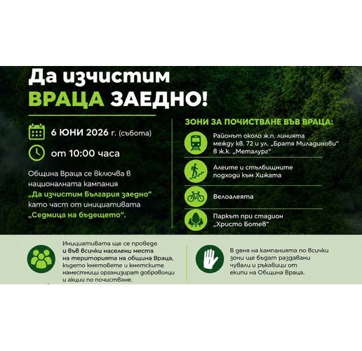 Да изчистим Враца заедно