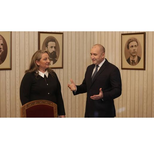 Деница Сачева и Румен Радев