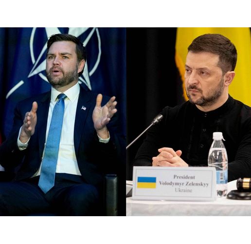 Джей Ди Ванс и Володимир Зеленски