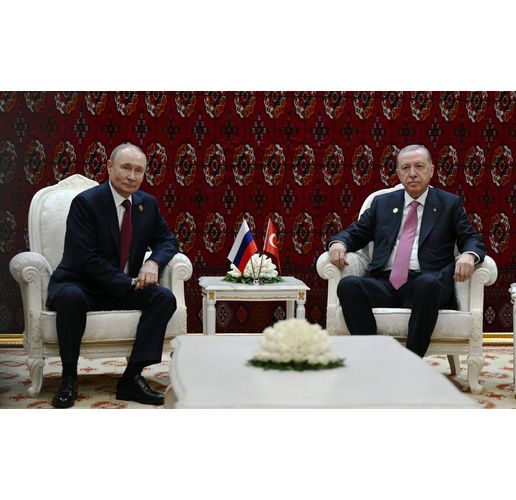 Диктаторът Путин и турският президент Реджеп Ердоган