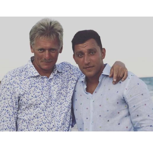 Дмитрий Песков и неговият син Николай