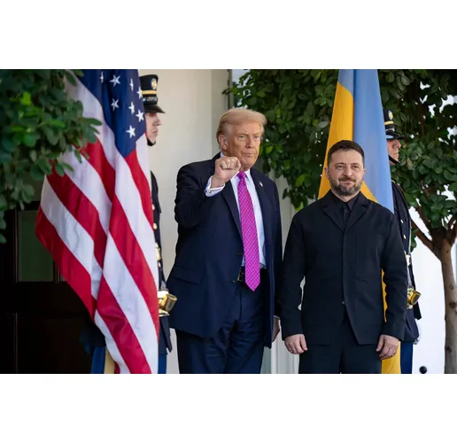 Доналд Тръмп и Володимир Зеленски