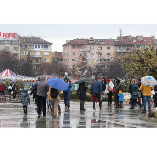 Дъждовно и облачно време, есен