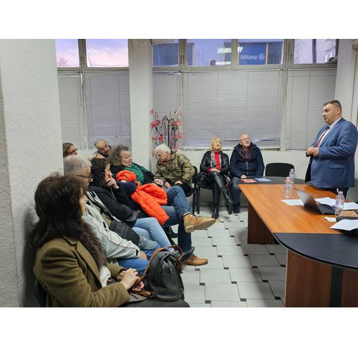 Среща на евродепутат от ГЕРБ-СДС/ЕНП Емил Радев във Варна
