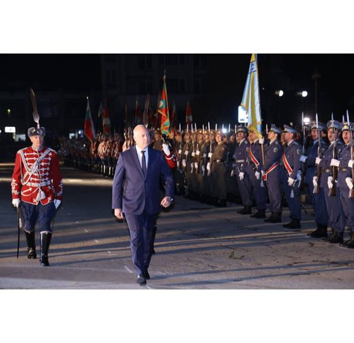 Министър-председателят  Росен Желязков на тържественото честване на 140-ата годишнина от Сръбско-българската война в Сливница