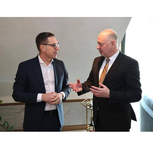 Възможностите за съвместни проекти обсъдиха премиерът Желязков и ръководството на "Шварц Групе" в лицето на Герд Жарновски