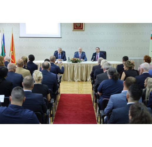 Министър-председателят Росен Желязков изнесе лекция пред студентите от Университета на Черна гора в Подгорица на тема "Европа на младото поколение: ползите от членството в ЕС и уроците от пътя на България"