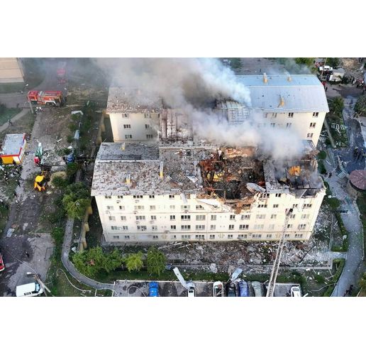Жилищен блок, взривен от руските терористи