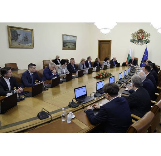 Заседание на правителството "Желязков"