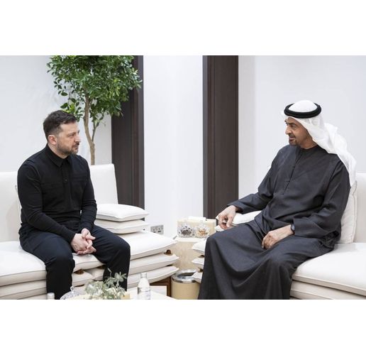 Зеленски в ОАЕ