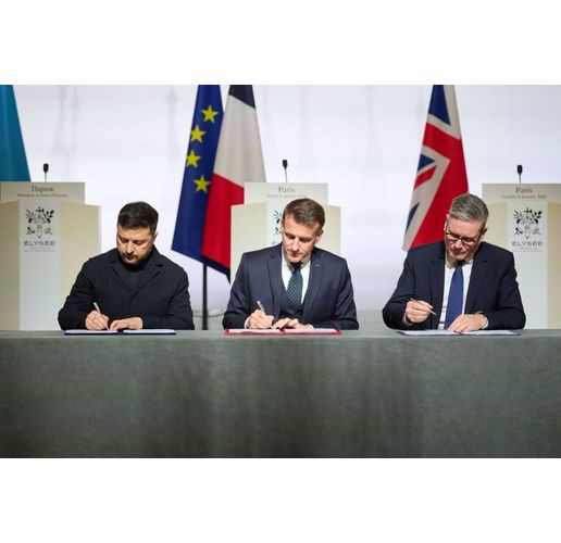 Зеленски-Макрон-Стармър