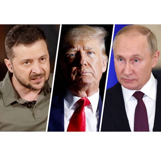 Зеленски-Тръмп-Путин