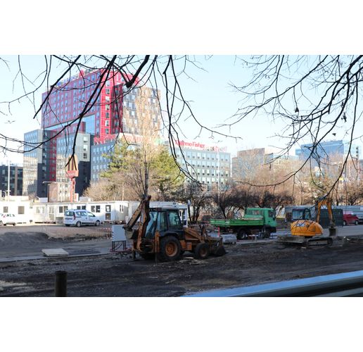 Изграждане на метростанция в локалното платно на бул. Цариградско шосе