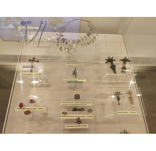 Изложба накити в Исторически музей-Оряхово