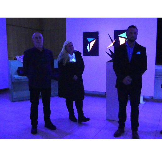 Изложбата "Neon Nights vol. 2" на Илия Бояров беше открита в Художествена галерия "Руси Карабиберов"